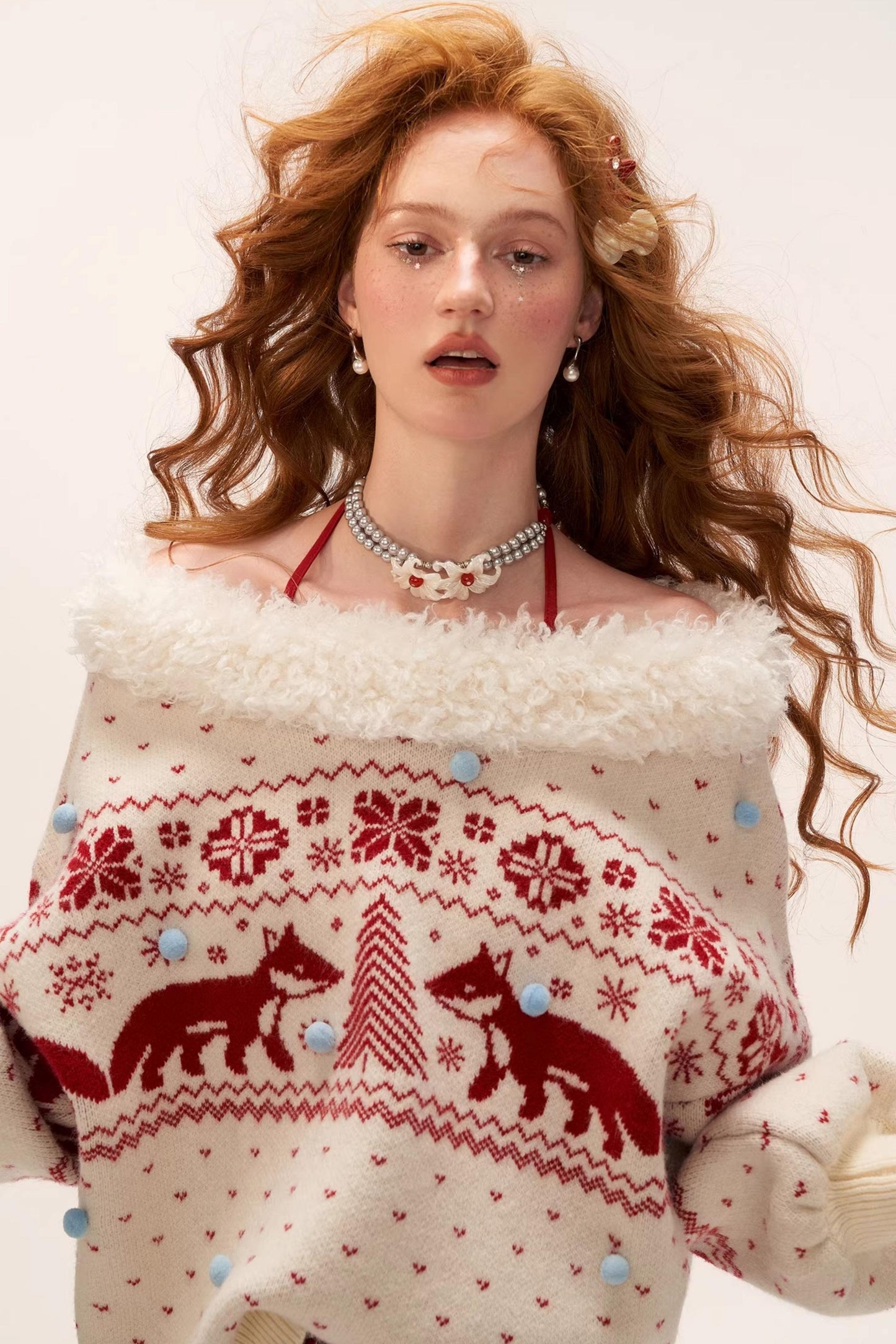 Fair Island V-Neck Sweater