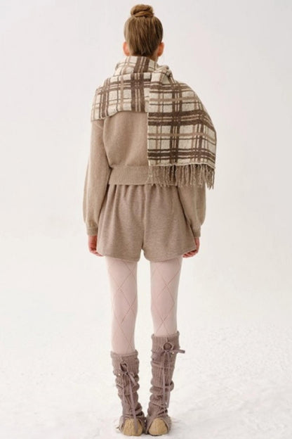 Corduroy Knit Shorts