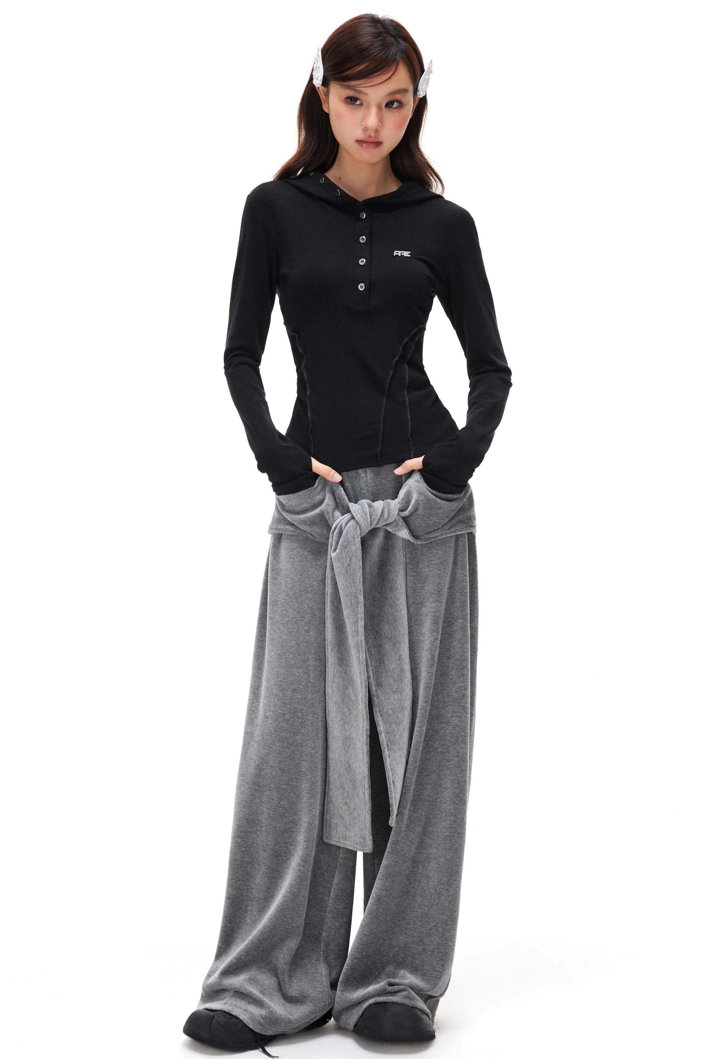 Lyocell Tencel Hooded Top