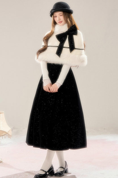 French High-end Cloak Two-Piece Set-Up