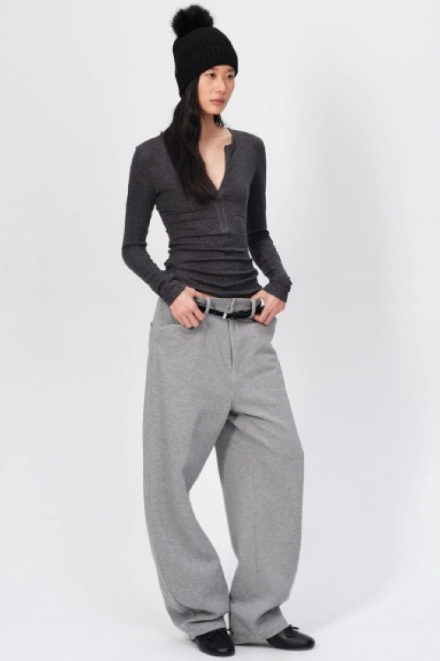 Winter Wide-Leg Sweatpants