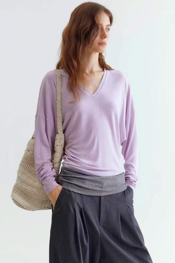 Sustainable Tencel Patchwork Top