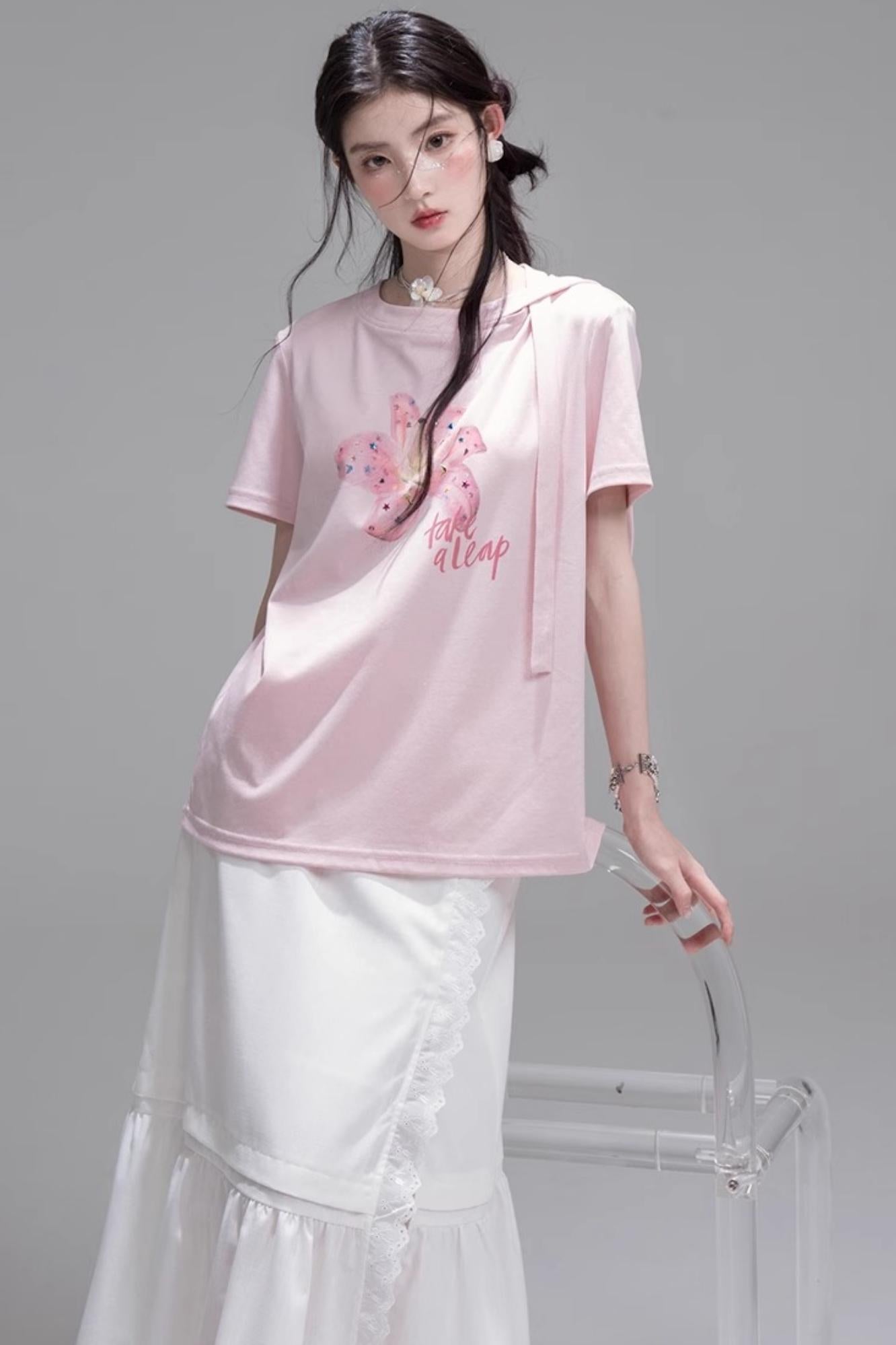 Honey Pink Hemp T-Shirt