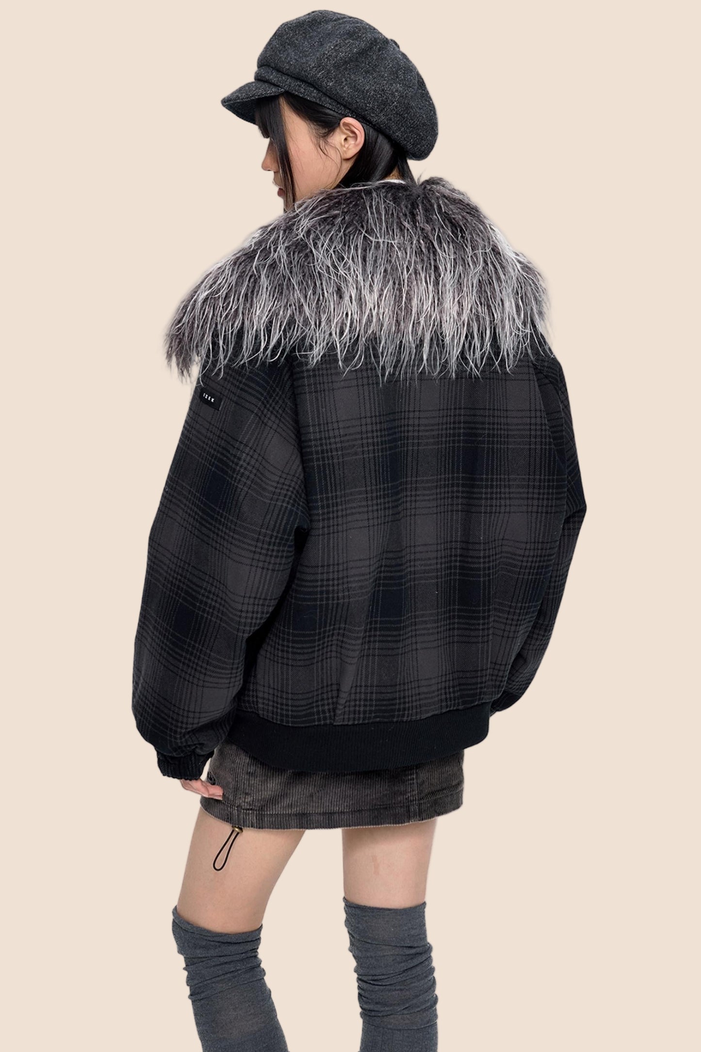 Shawl Plaid Cotton Jacket