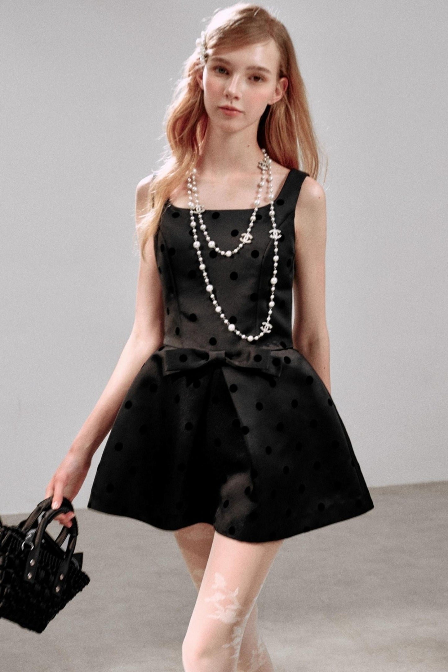Autumn Black Short A-Line Dress