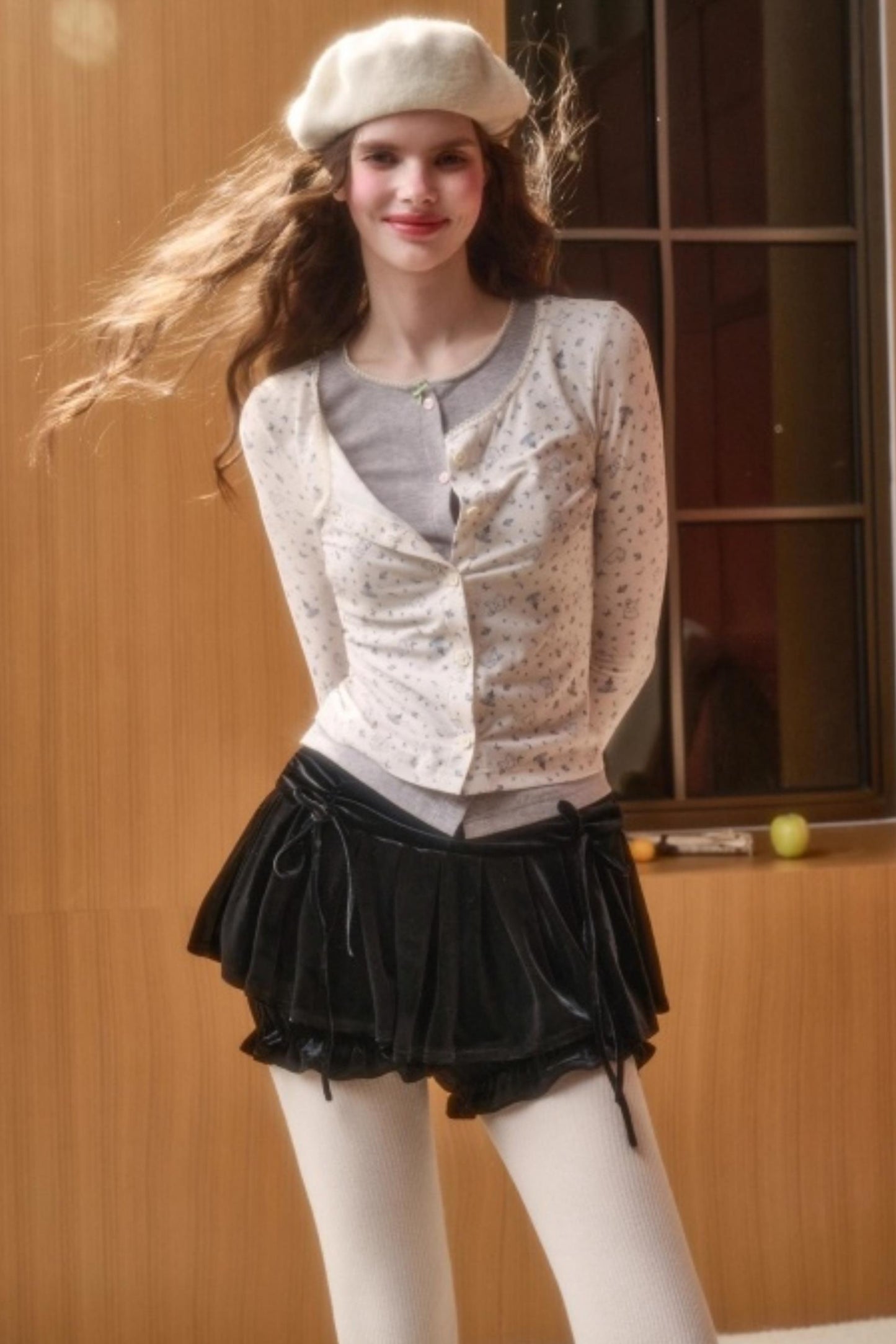 Little Fluffy Rabbit Cardigan