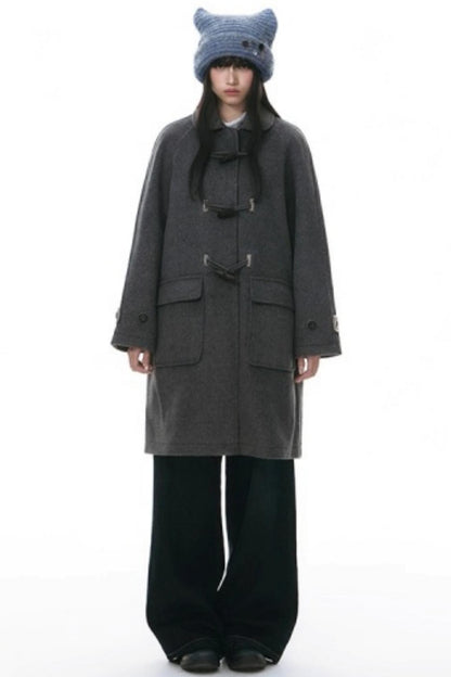 Fake Two-Piece Pleated Skirt Jeans