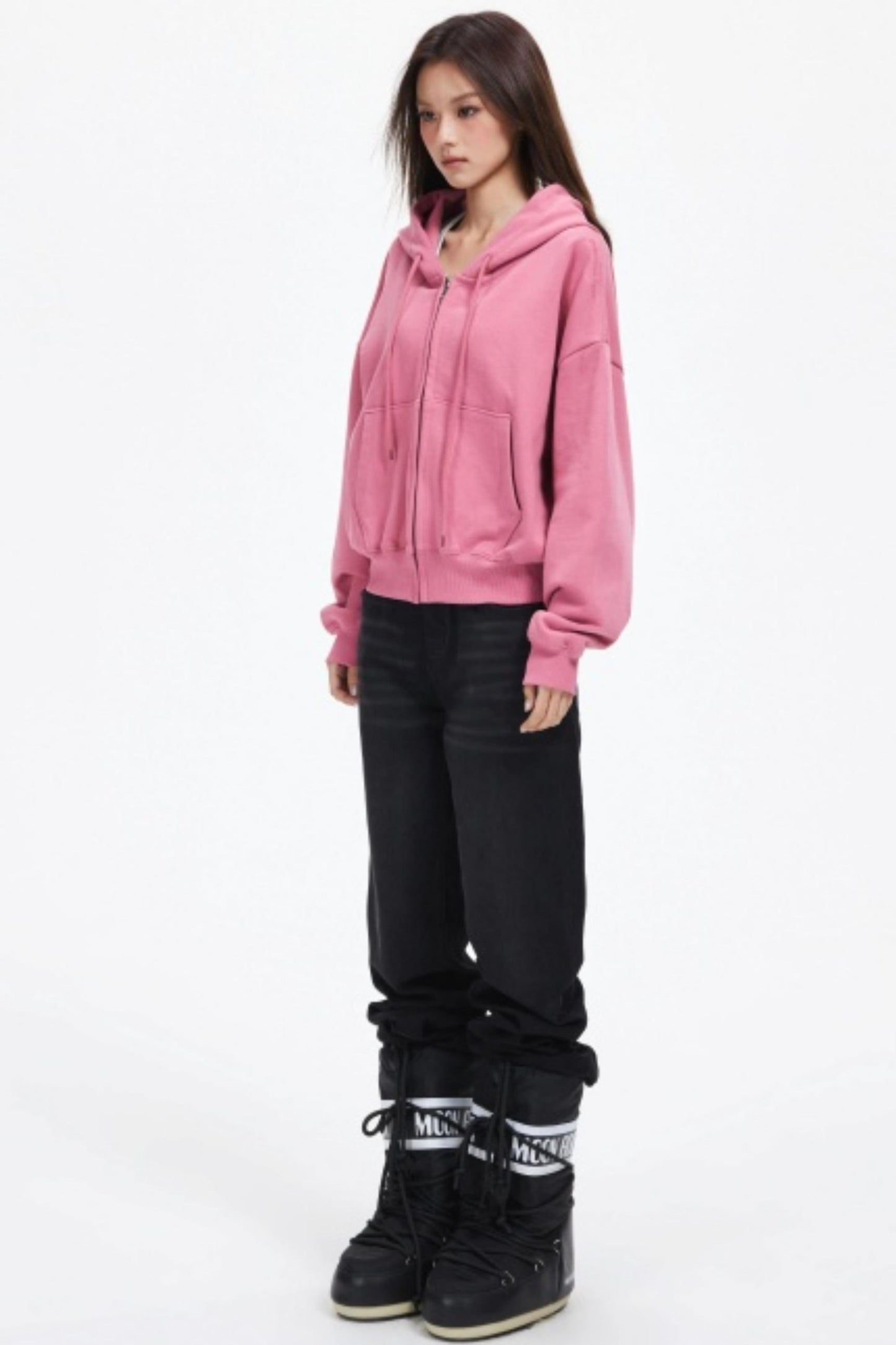 Simple Slimming Straight-Leg Pants