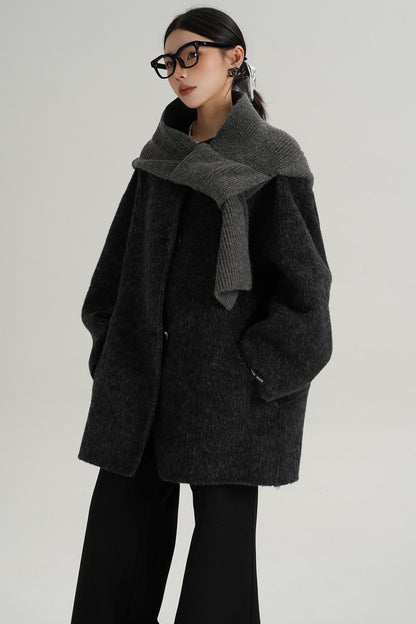 Temperament Woolen Coat