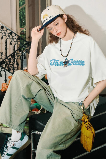 Embroidered Casual Tee