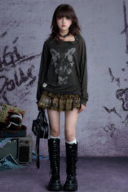 Fighting Spirit Butterfly Top