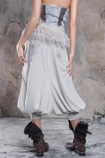 Retro Punk Fur Collar Scarf