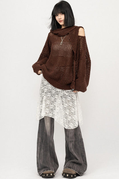 Vintage Hot Girl Knit Sweater