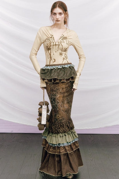 Off-Shoulder Knot Base Shirt