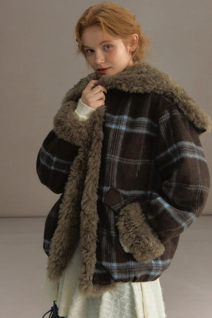 Sea Painter Navy Plaid Jacket