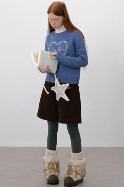 Sweet Thoughts Heart Sweater