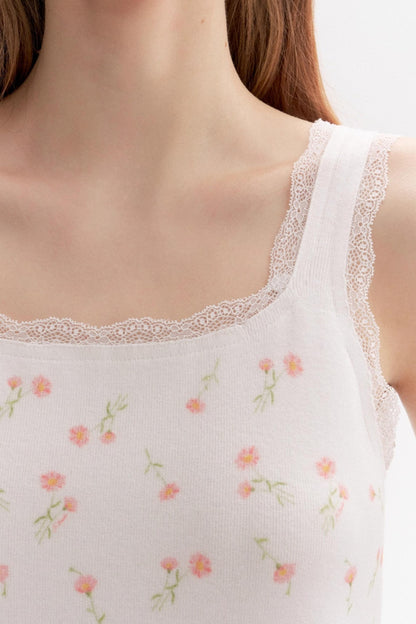 Daisy Whisper Knit Vest Dress