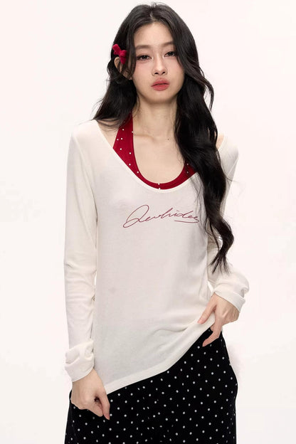 Strawberry Boba Two-Piece Set