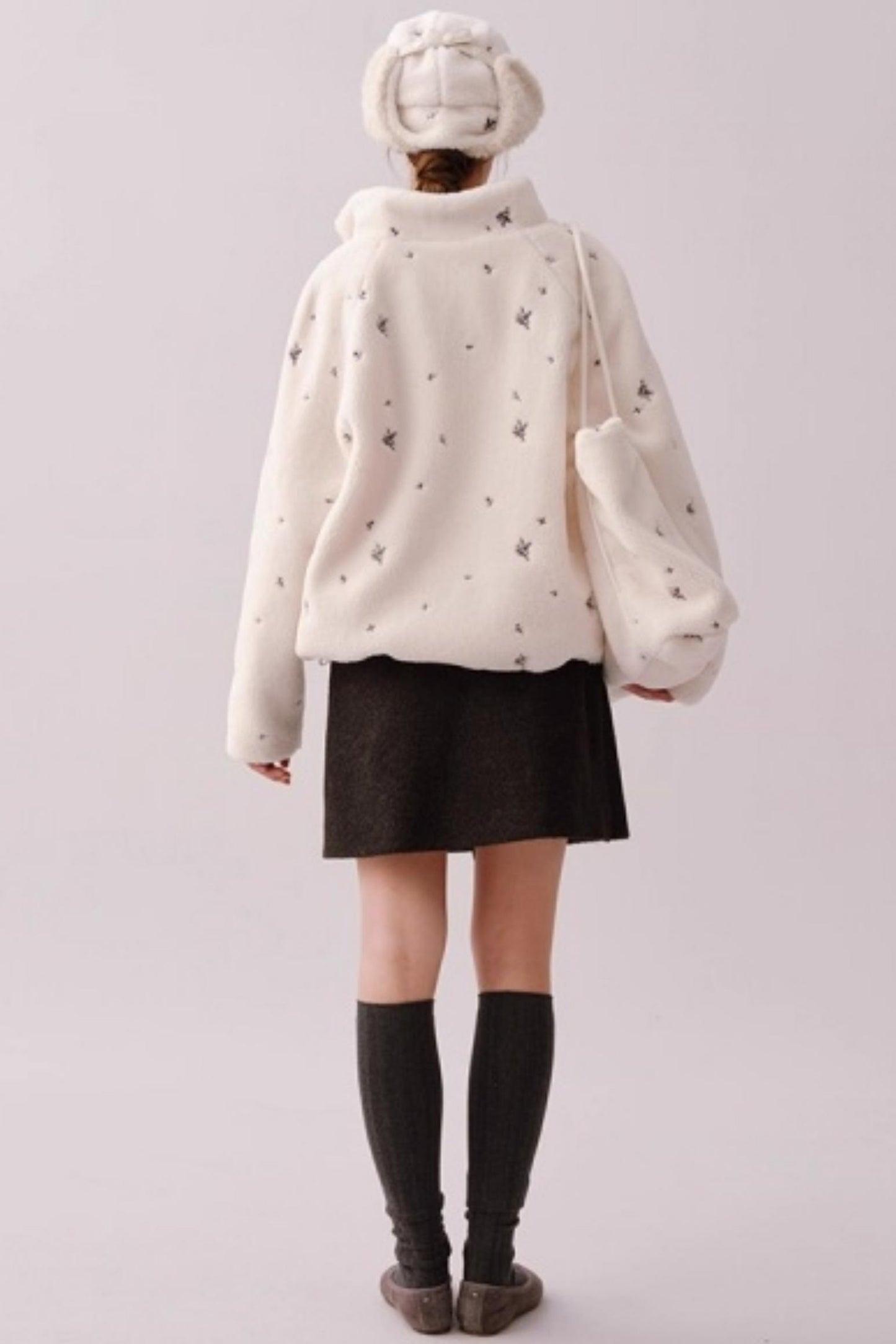 Endless Thoughts Floral Tote Bag