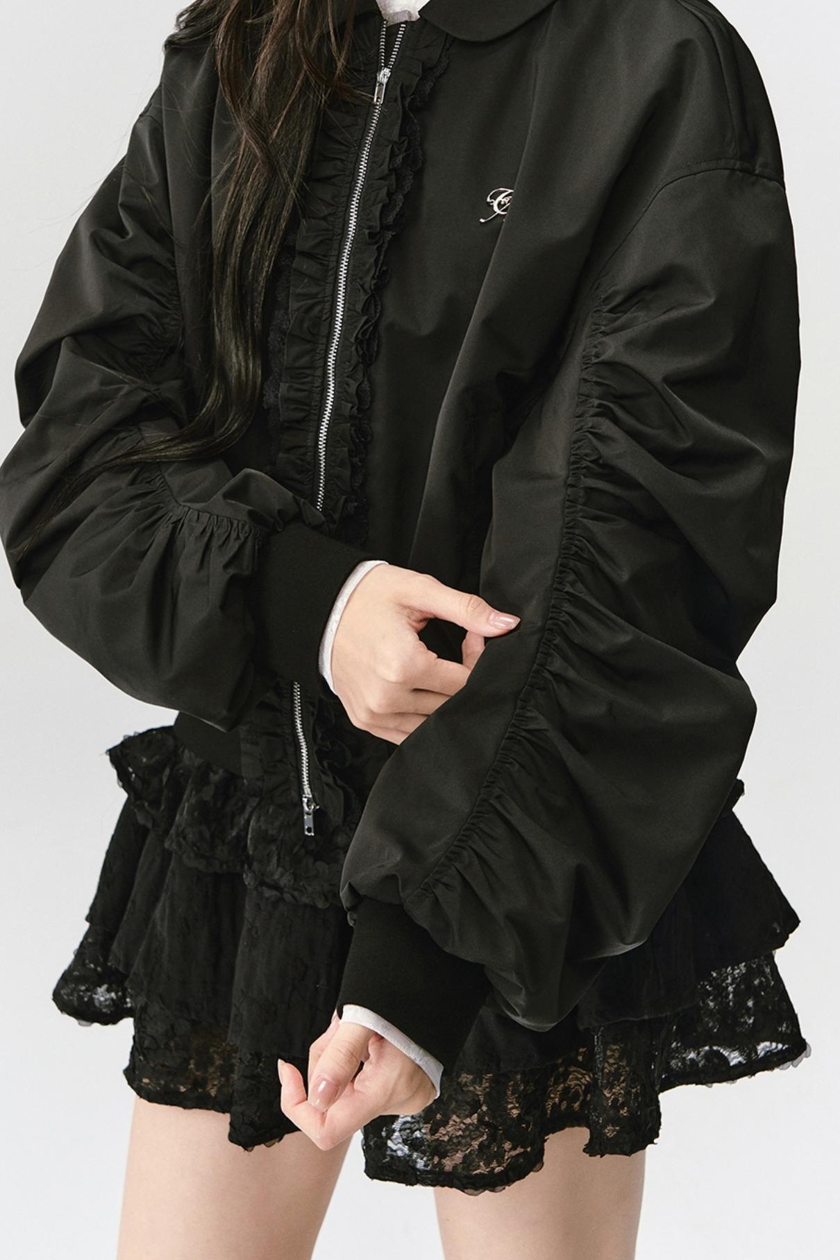 Lace Commuter Baggy Jacket