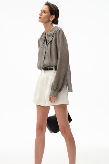 Balanced Drape Classic Shape Shirt