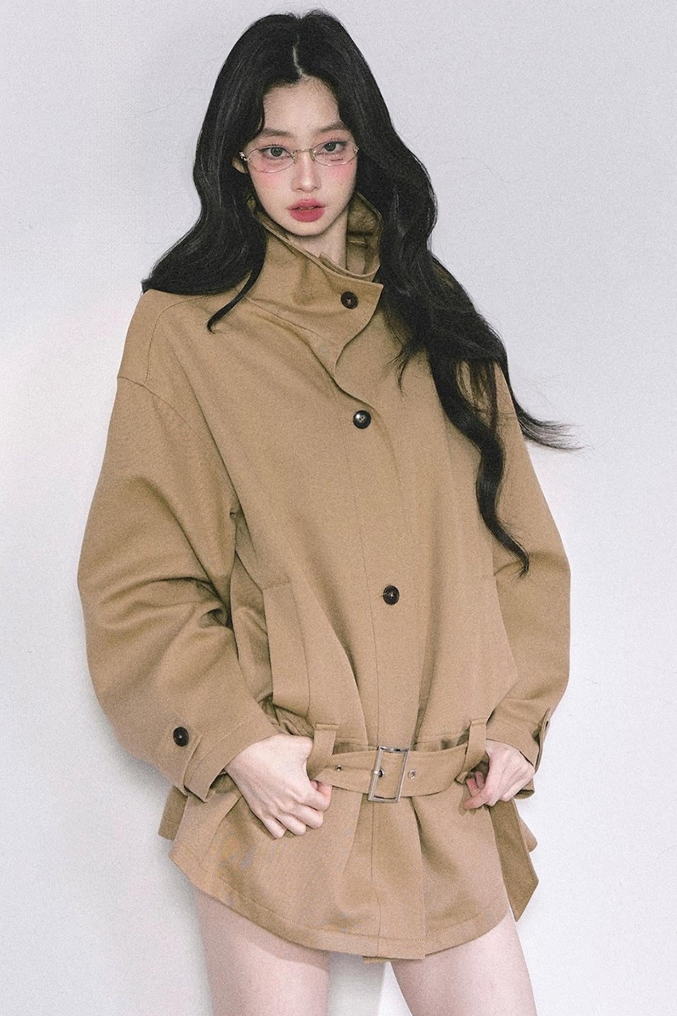 French Style Windbreaker Jacket