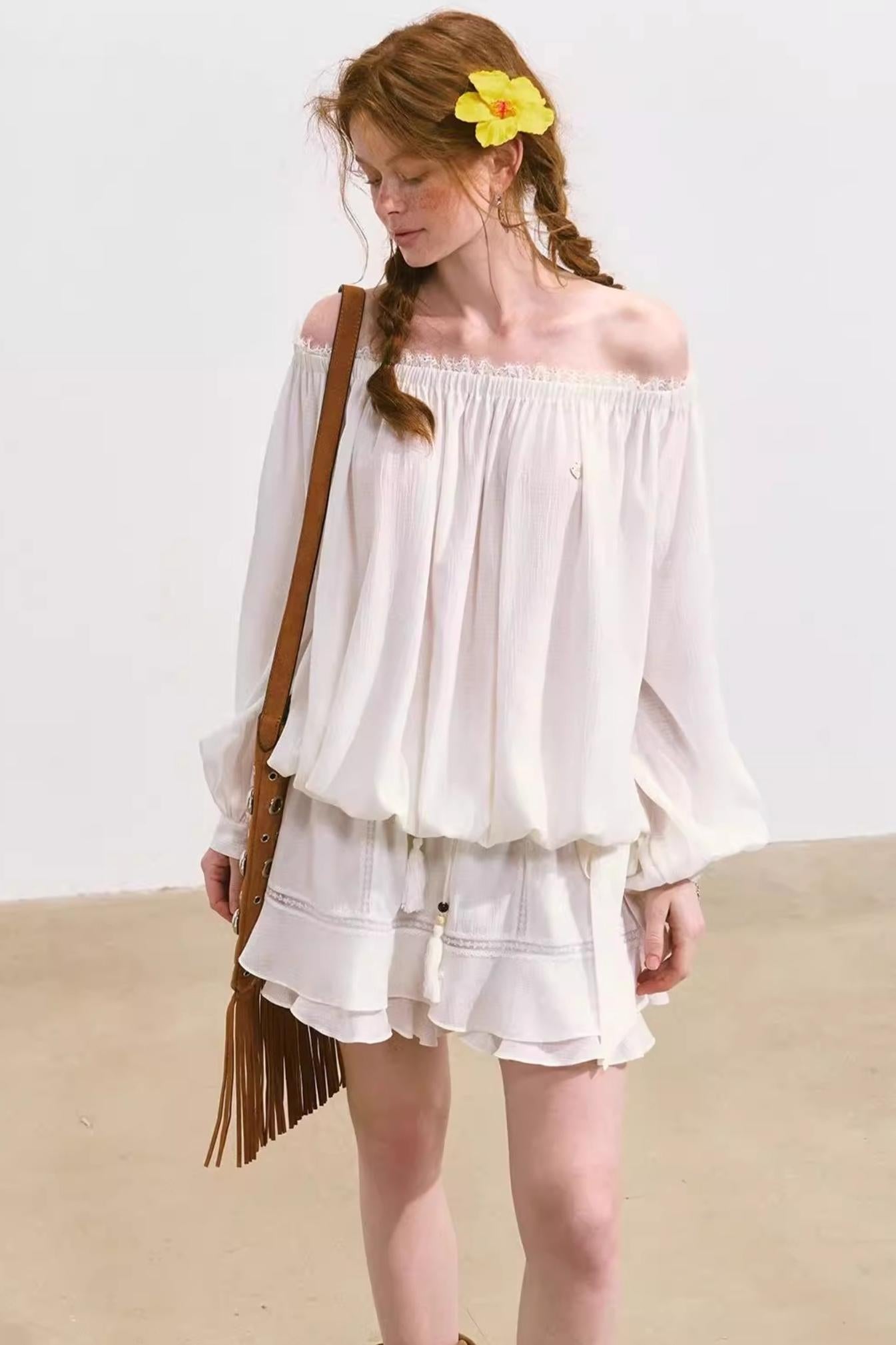 Chill Lace Sunscreen Skirt Set-Up