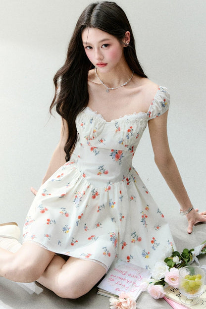 Twilight Rose Floral Dress