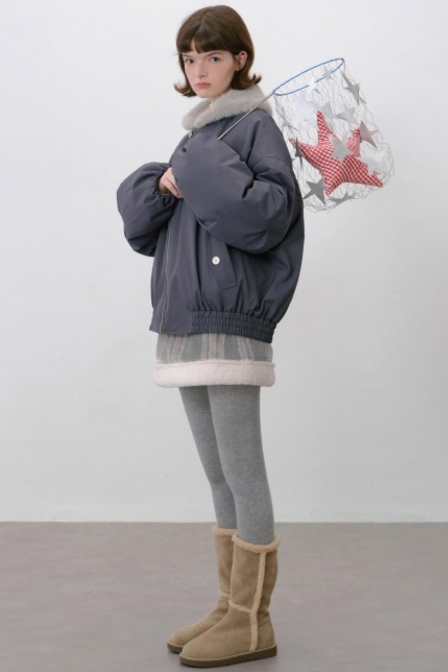 Fleece Padded Windproof Jacket