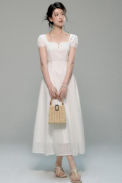 Elegance White Dress