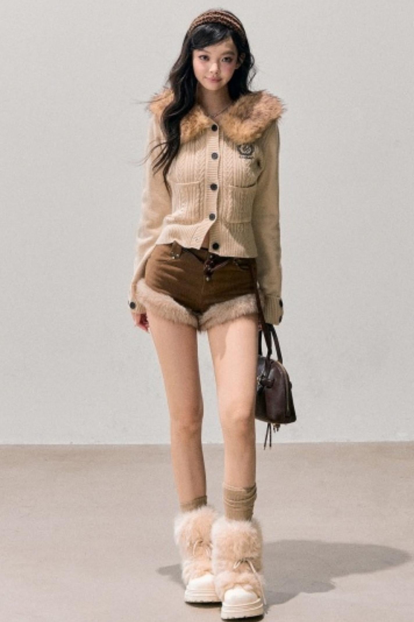 Silent Snowfall Knitted Cardigan