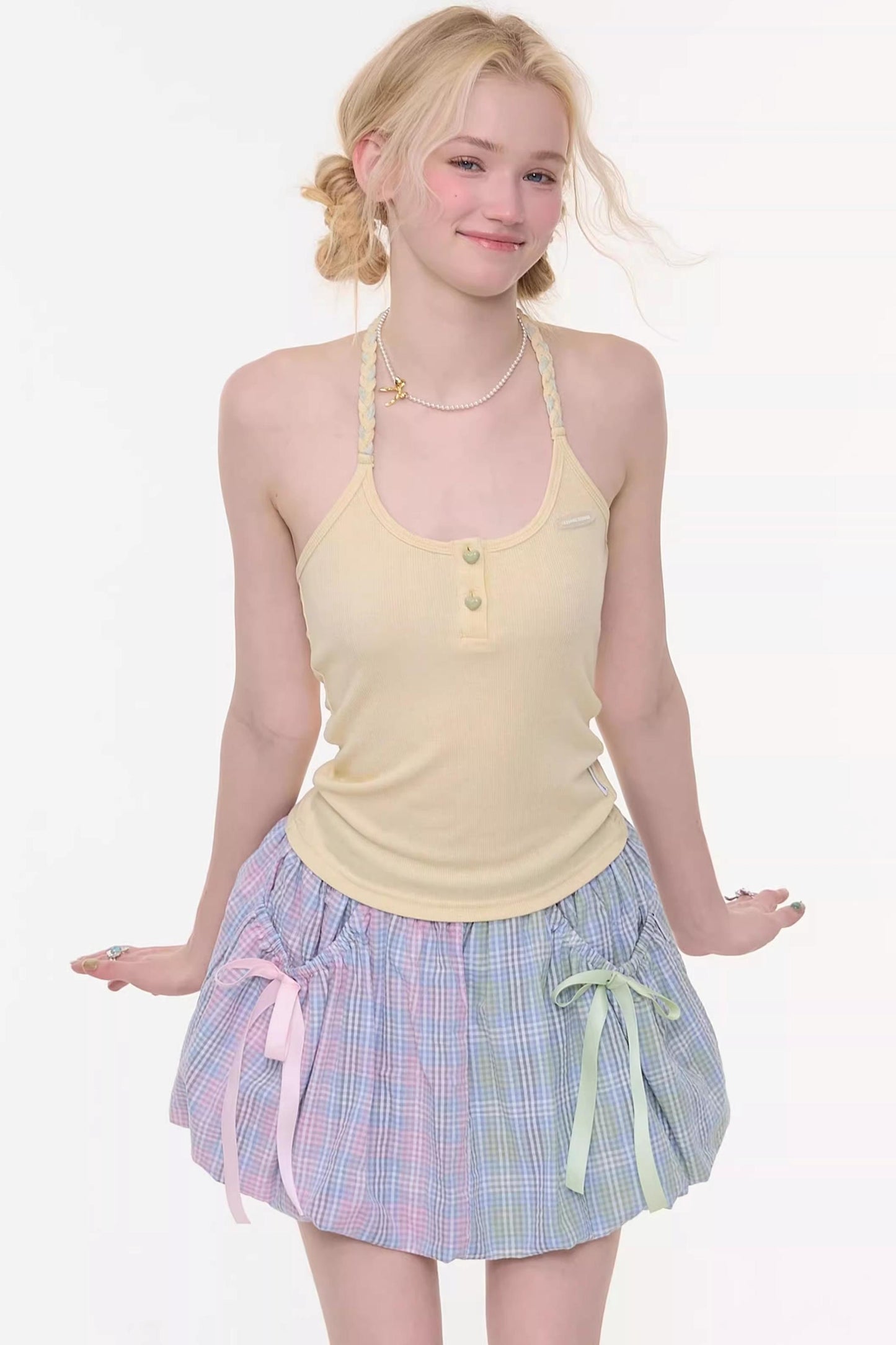 Braided Sunlight Halter Top