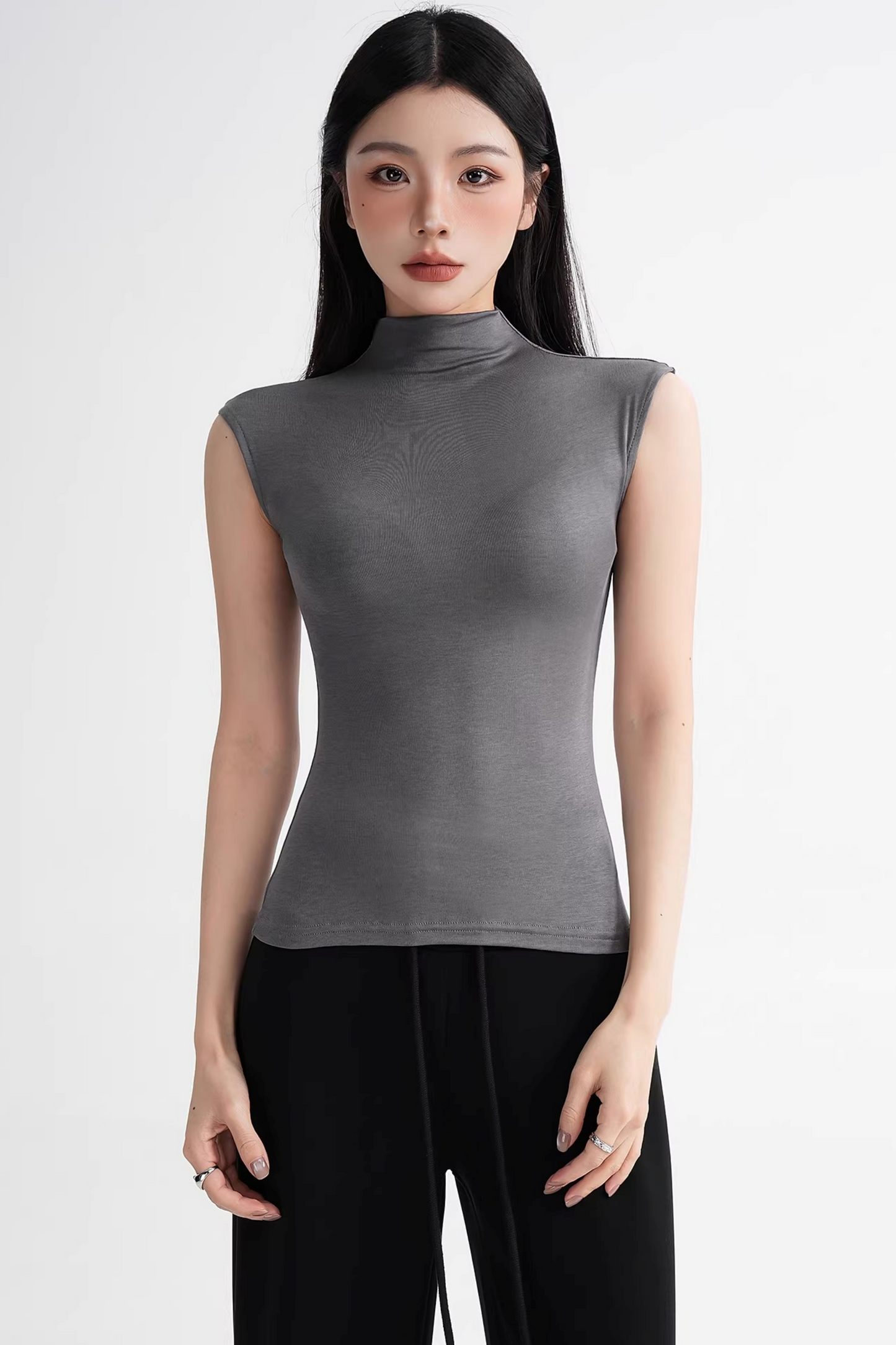 Mulberry Silk Sleeveless Top