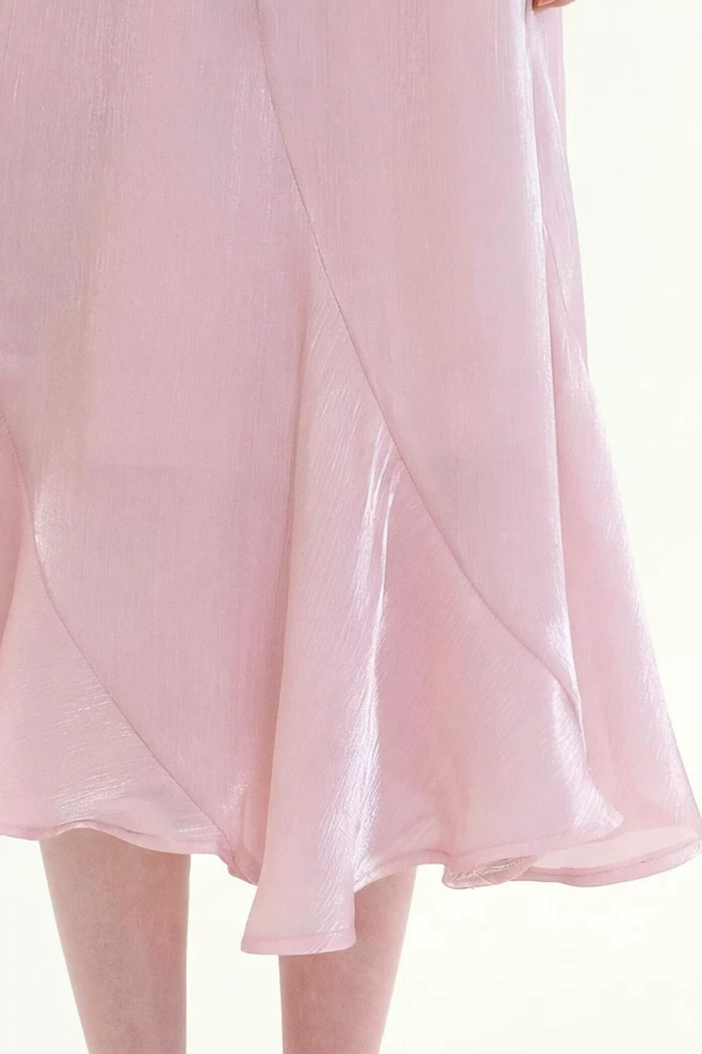 Romantic Fishtail Draped Skirt
