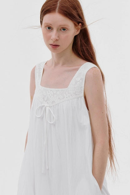 Seaside Lace Summer Dress