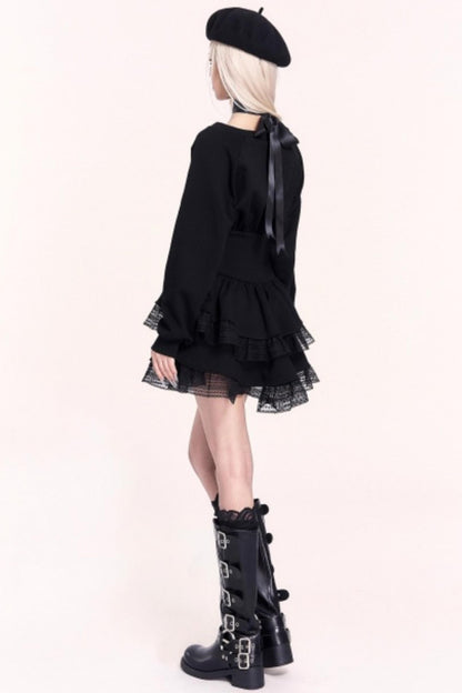 Hot Japanese Sweetheart Lace Skirt