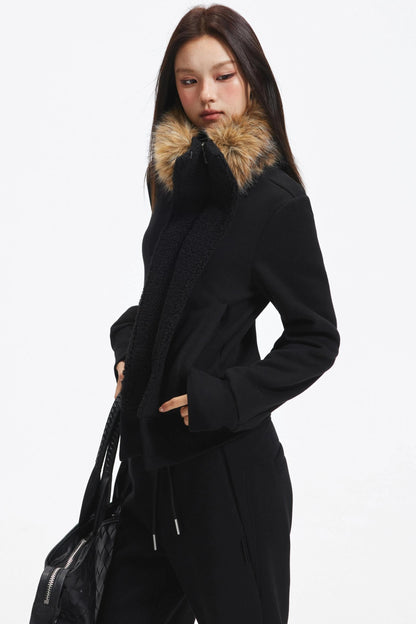 Autumn Fleece-Lined Jacket Set-Up