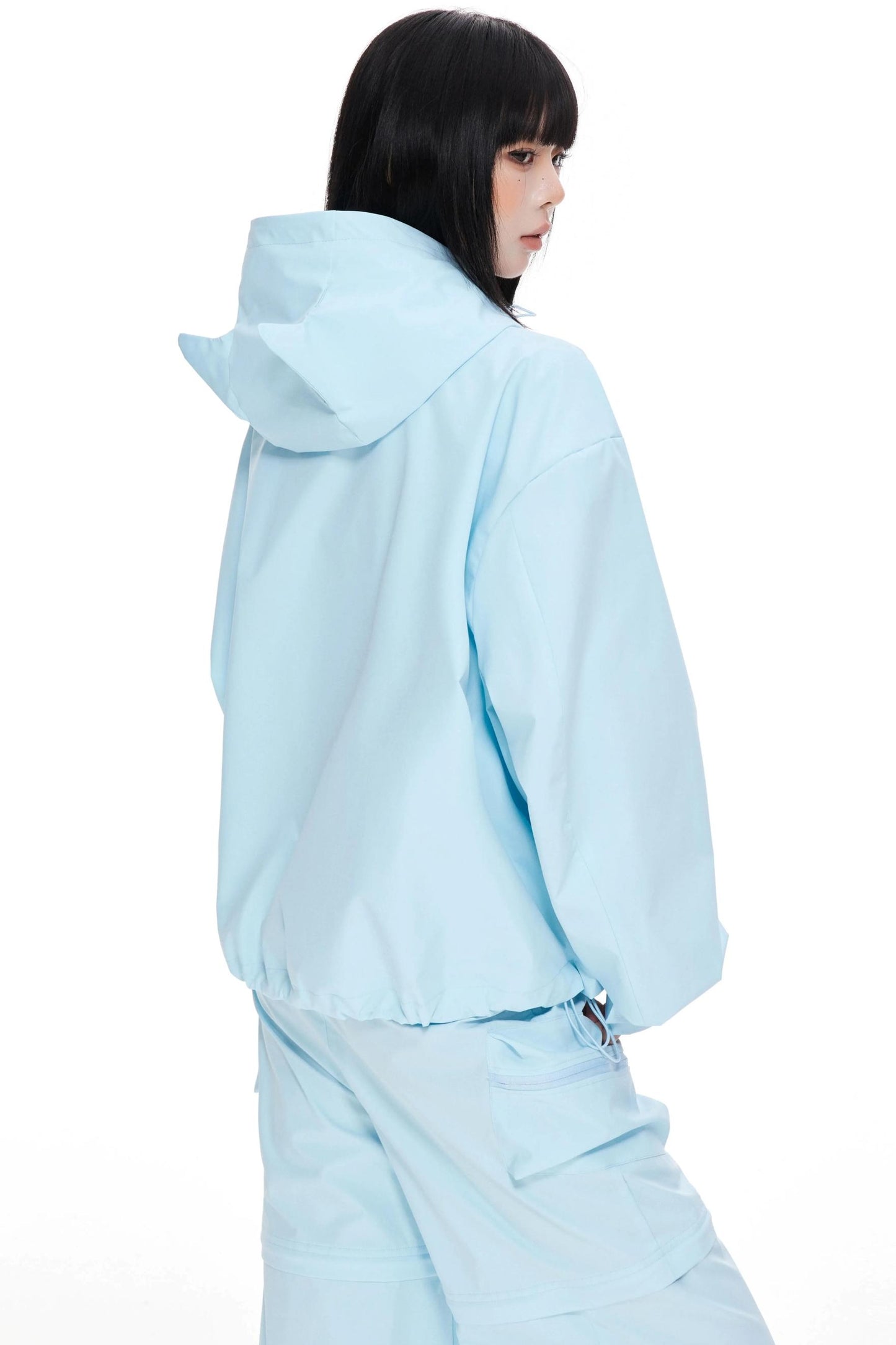 Windproof Waterproof Storm Jacket Pants Set-Up