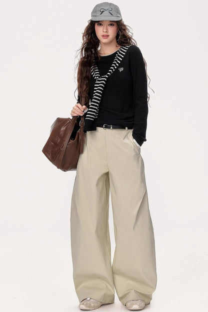 Scimitar Denim Slacks