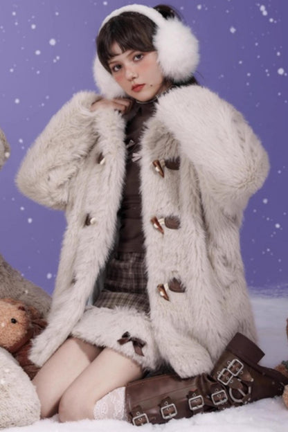 Little Bear Faux Fur Coat