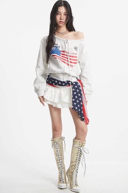 Vintage Zipper Sweatshirt