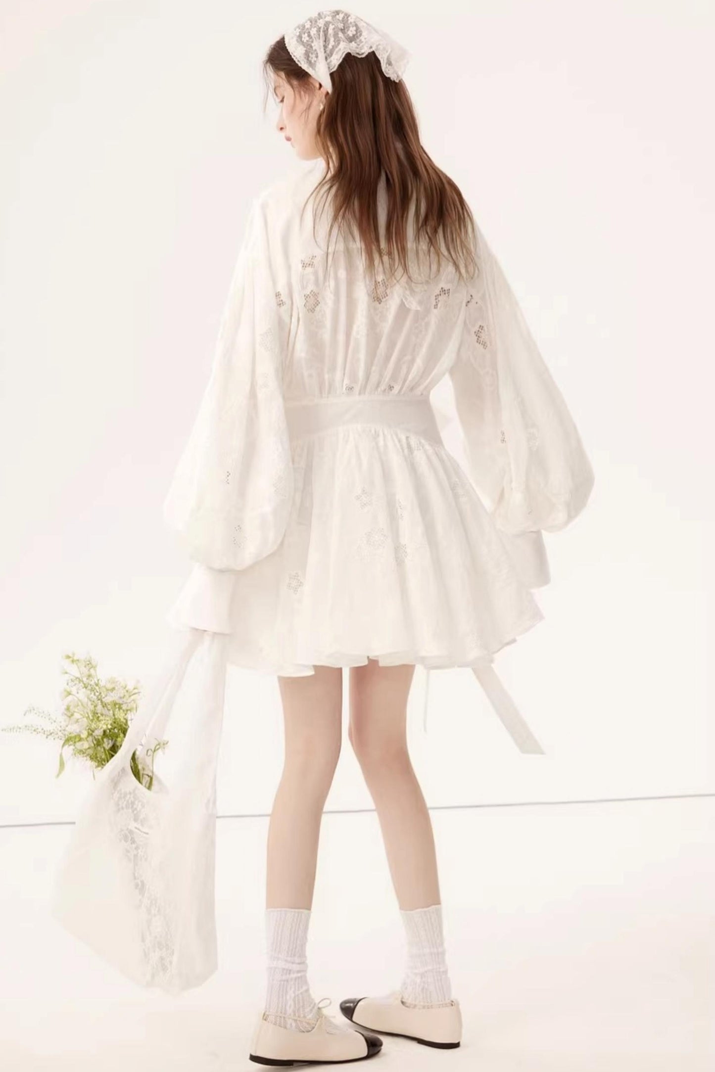 Three-Dimensional Embroidery Dress