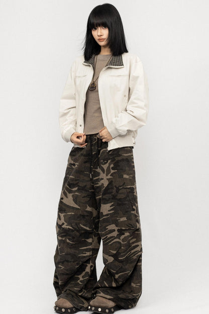 Vintage Patchwork Lapel Jacket