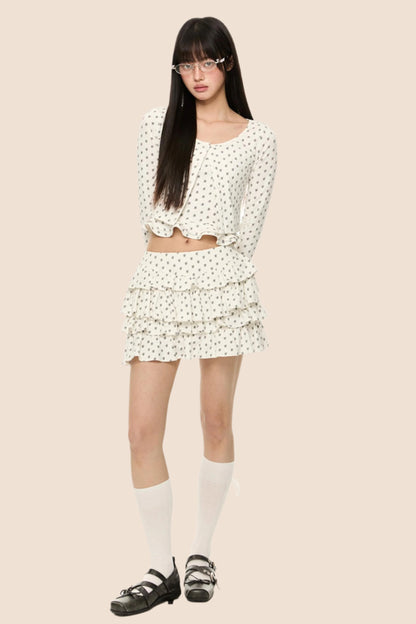 White Cardigan Set-Up