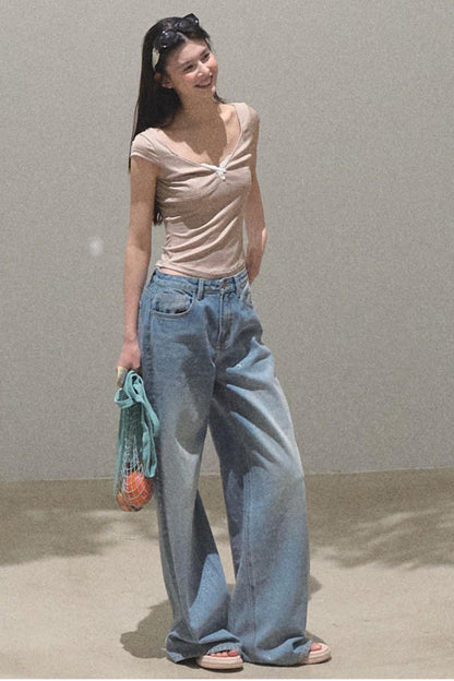 Whispering V-Neck Tee