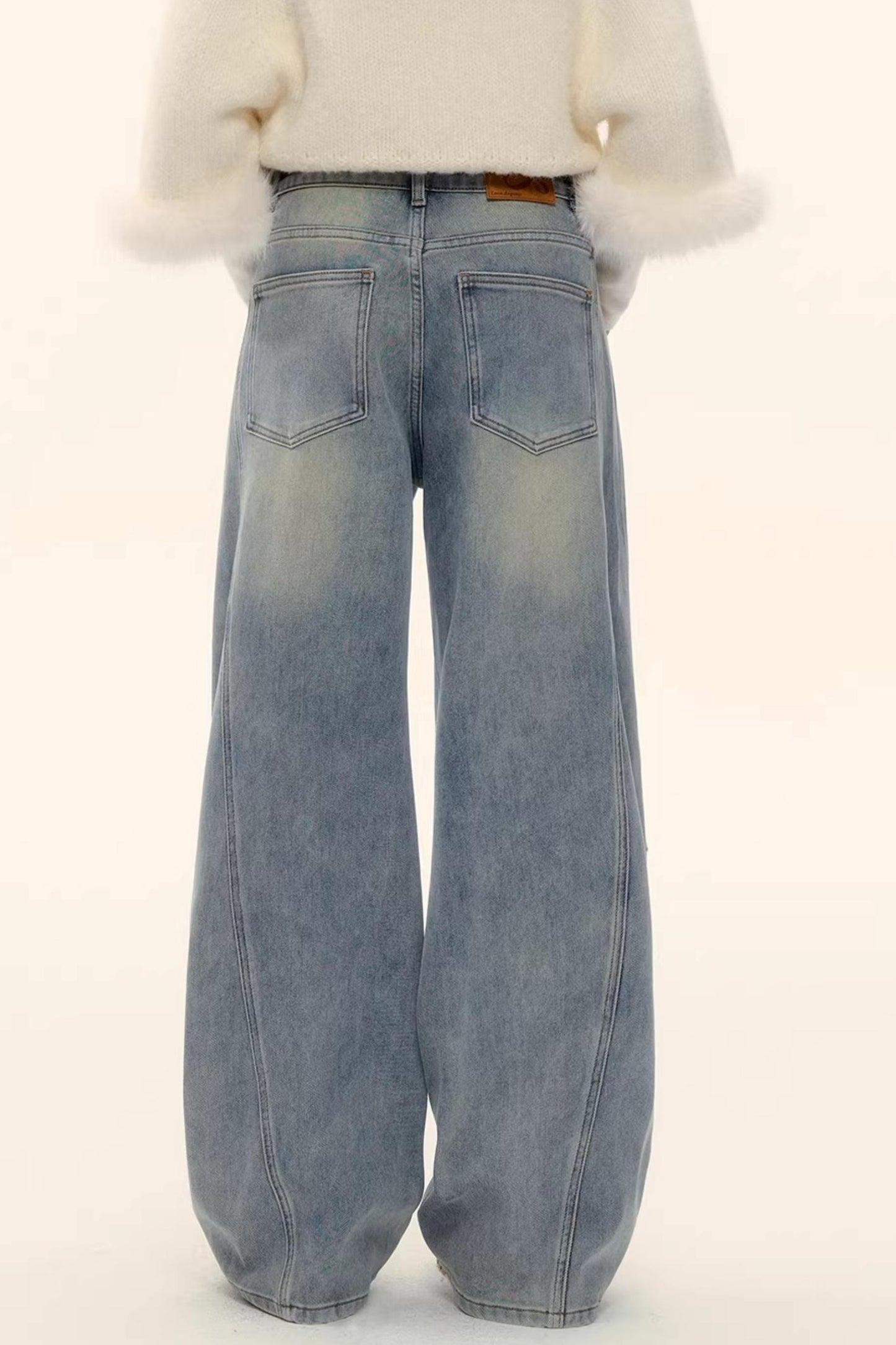 Light Blue Vintage Denim Pants