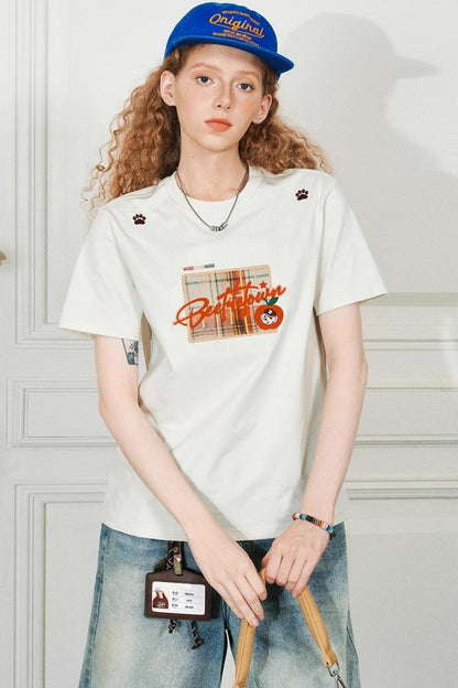 Vintage Embroidered Tee