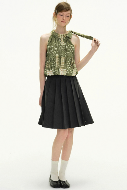 Holiday Reverie Pleated Dress