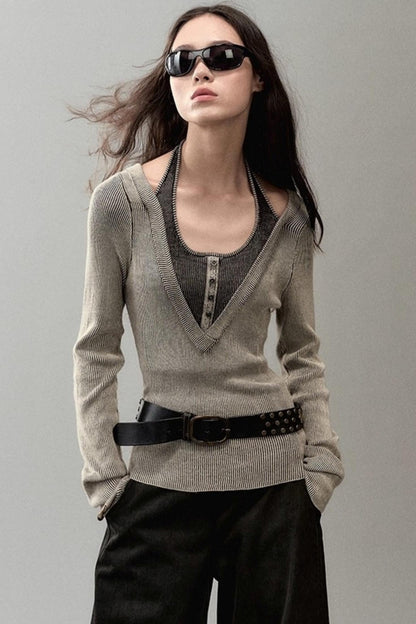 Genesis V-Neck Knitted Base Shirts