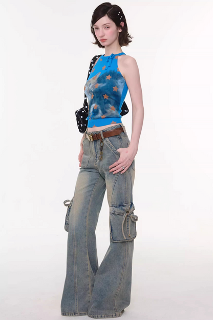 Sweet Cat Knitted Vest